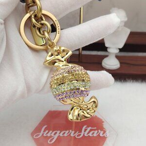 Coach candy bag charm keychain